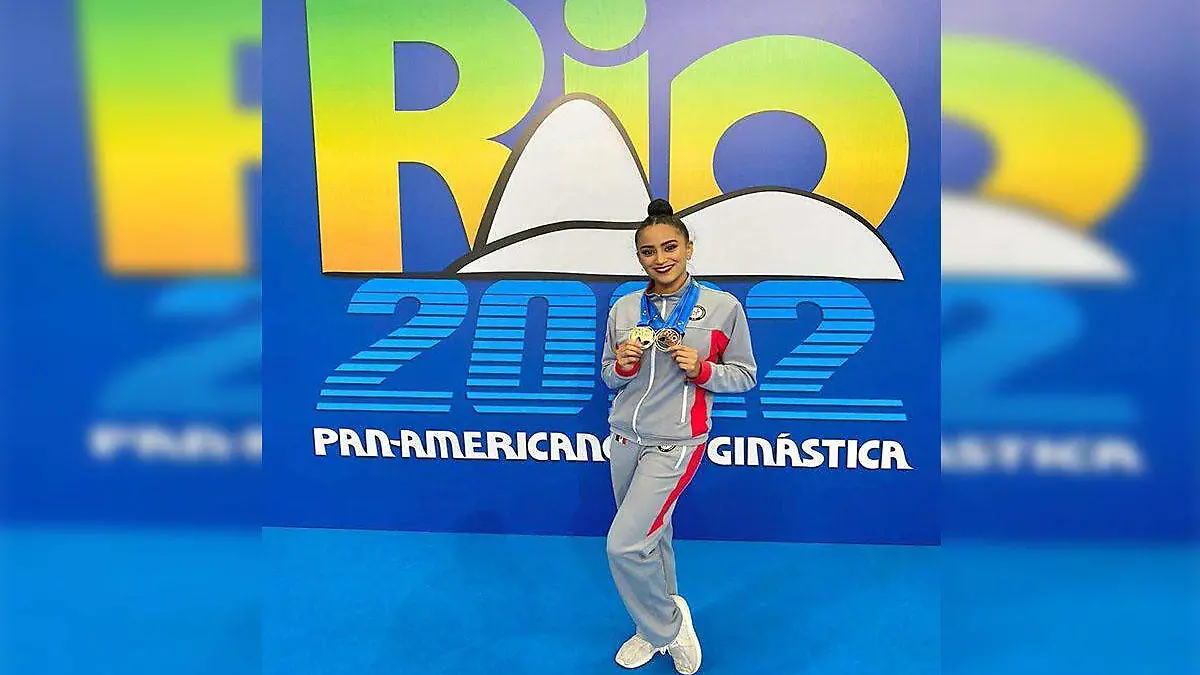 Gimnasta veracruzana brilla en el Panamericano de Brasil